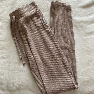 gymshark tan slounge pants